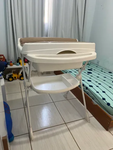 Banheira com trocador 