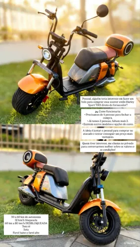SCOOTER SPORT 7001 0km ATACADO BOLO