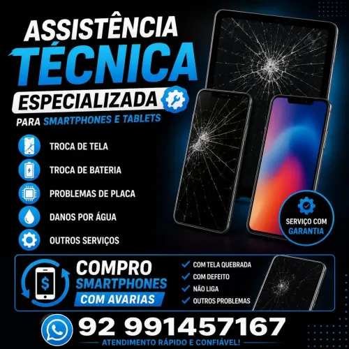 ASSISTÊNCIA TÉCNICA DE CELULAR EM MANAUS (SHOPPING DO CELULAR