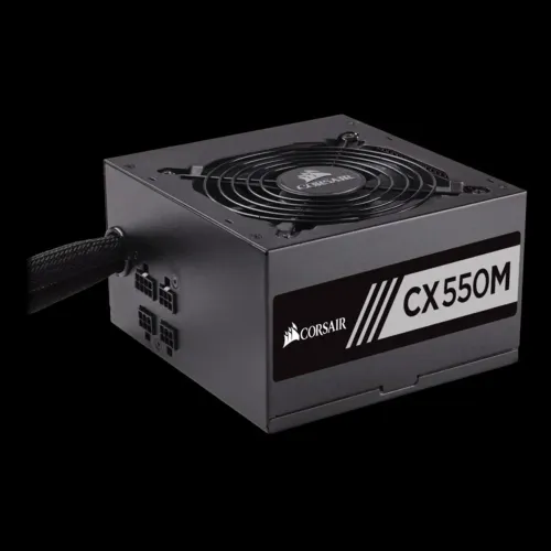 Fonte Atx Corsair Cx550m 550w Black Semi Modular