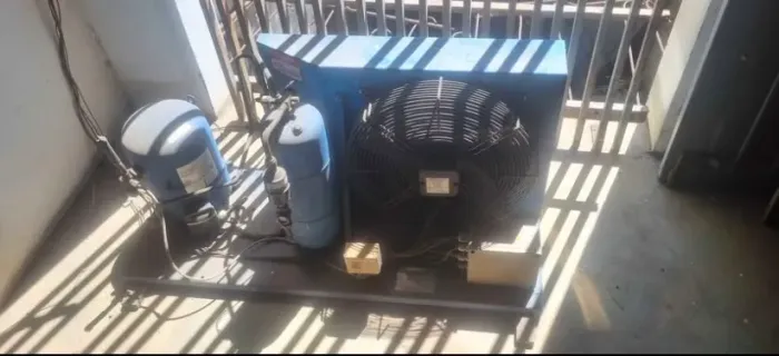 Unidade condensadora para câmera fria