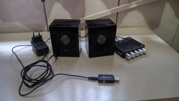Som 2.1 Bluetooth Completo - Caixas Samsung + Amplificador Potente (SÓ ESSA SEMANA!)
