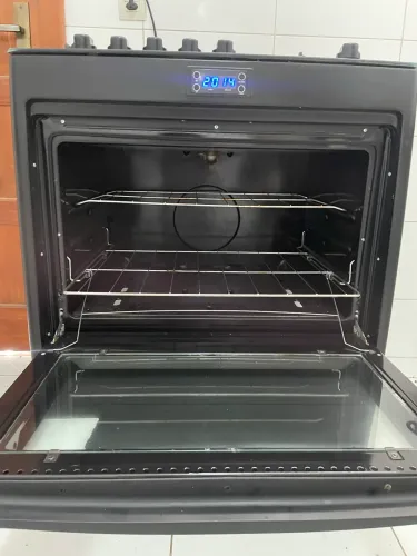 Fogão Dako 5 bocas com mesa de vidro seminovo/usado