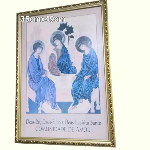 Lindo quadro da Santíssima Trindade