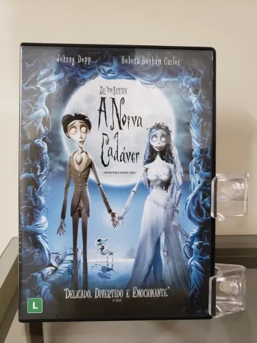 DVD A Noiva Cadáver Tim Burton Corpse Bride
