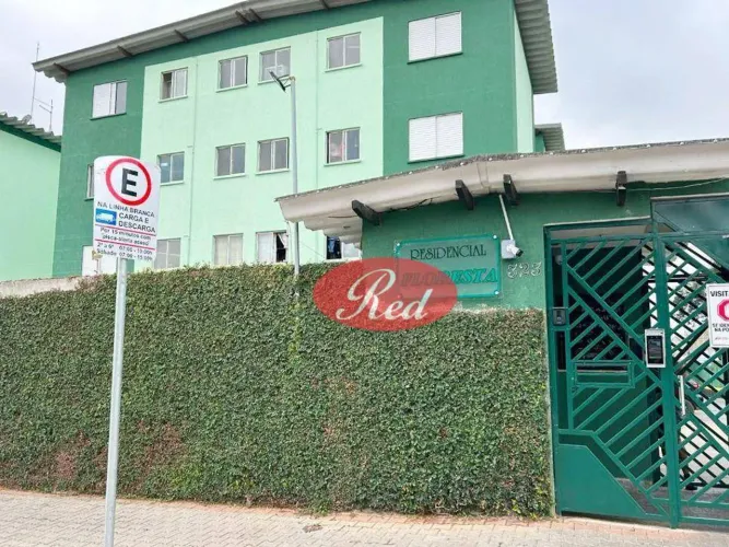 Apartamento com 2 dormitórios para alugar, 62 m² por R$ 1.769,52/mês - Vila Figueira - Suz