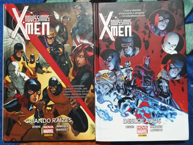 Kit Novíssimos X-Men: Deslocados e Criando Raízes 