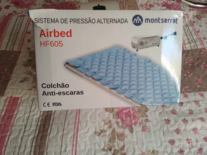 Colchao pneumático anti escaras 