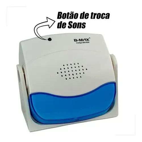 Sensor De Presença Campainha Anunciador Sem Fio - R$ 59,99
