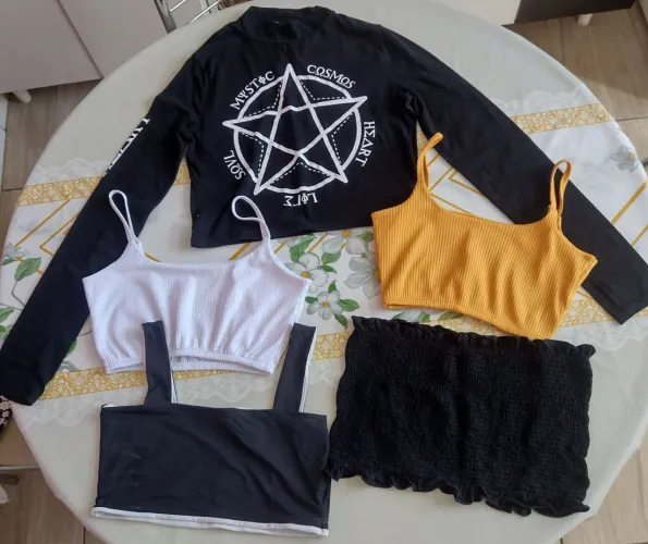 Lote menina 26 peças. Veste 14/16