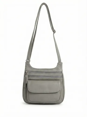 Código 006 - Bolsa em Couro Legítimo - Fabricação própria