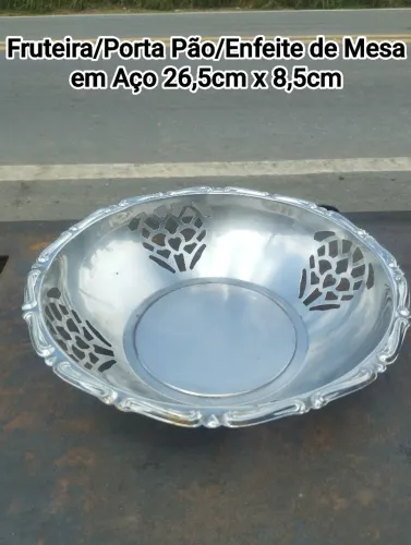 Fruteira/Porta Pão/Enfeite de Mesa 