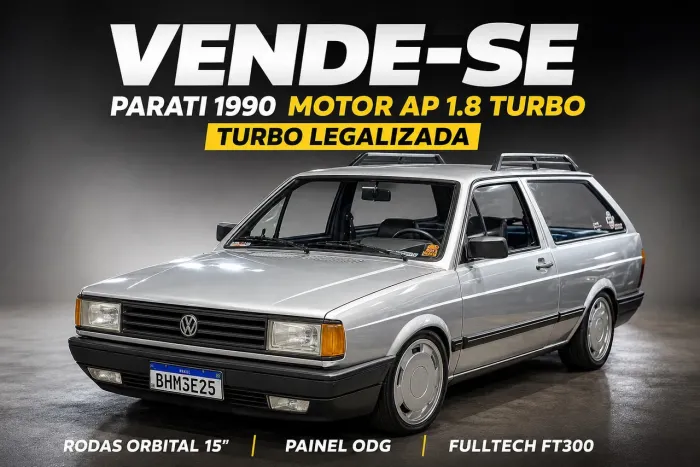 Volkswagen Parati GLI / GL 1.8 (álcool) 1990
