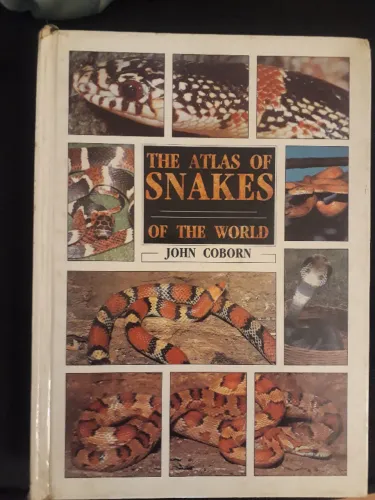 Atlâs de Serpentes Mundial - Capa Dura - 700 pgs - Importado e raro