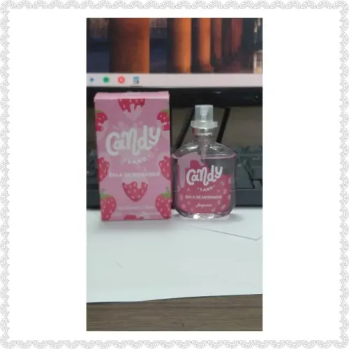 Colônia Jequiti Candy Land Bala de morango 25ml nova por R$ 25,00 cada