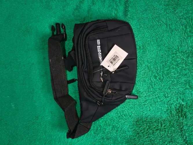 Pochete masculina multiuso bolsa transversal ou de cintura