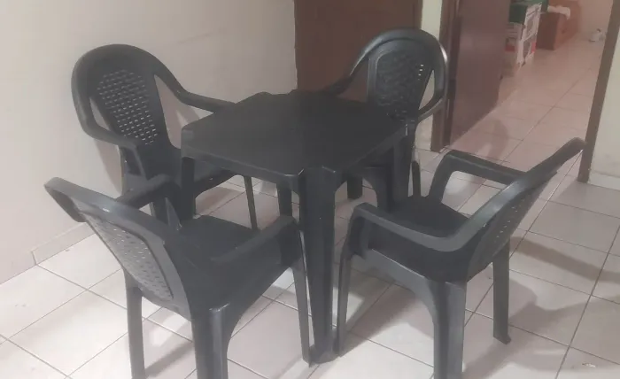 Mesa de plástico