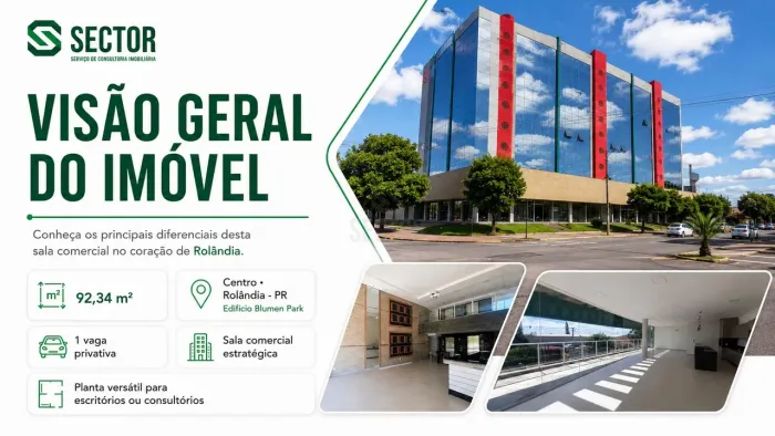 Imóvel Comercial para Venda 92,34 m² Rolândia - PR