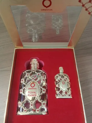 Kit Parfum 30 ml + 7,5 ml Royal Ambar Novo