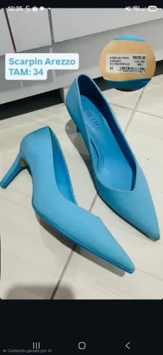 Sapatos arezzo