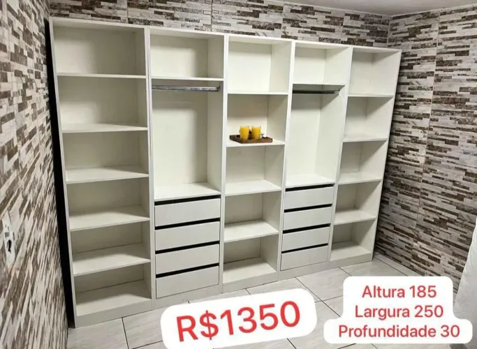Closet direto da fábrica confira;