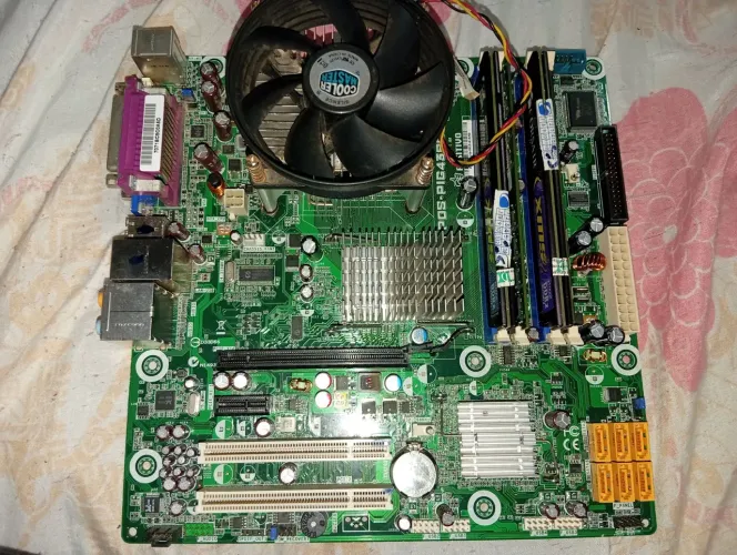 Kit 775 core 2 Quad aceito troca em itens de informática 