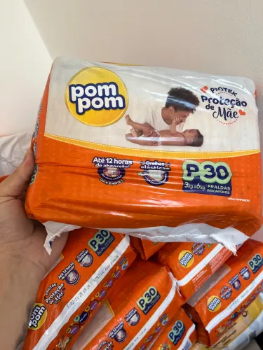 Fraldas Pompom P