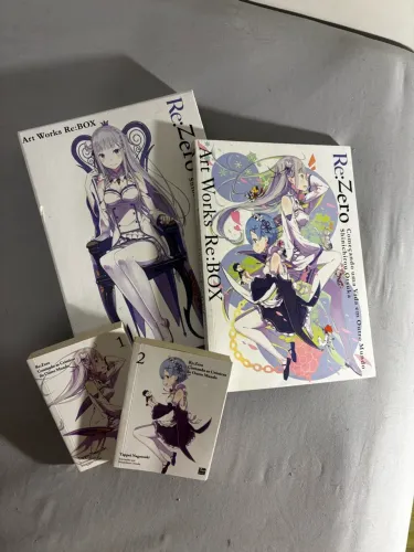 ARTBOOK RE:ZERO *RARO*