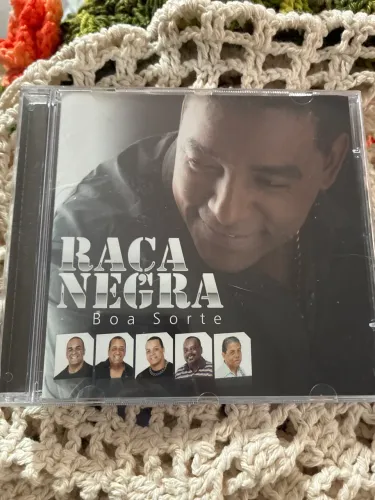 Cd Raça Negra Boa sorte impecável original