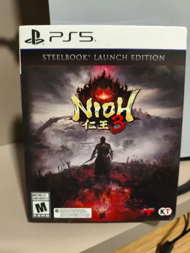 Jogo PS5 NIOH 3 Steelbook edição especial 
