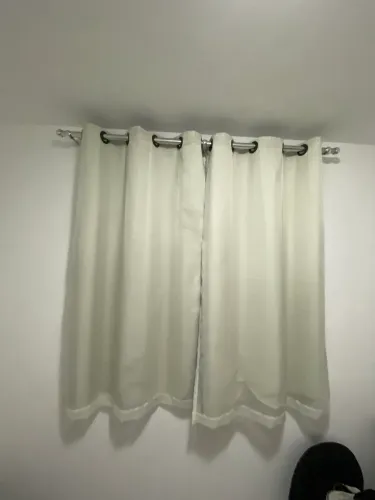 Cortina com trilho completa 