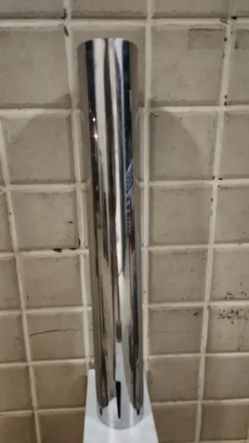 Suporte inox para copos descartaveis