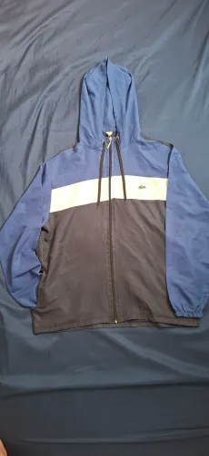 Lacoste corta vento azul