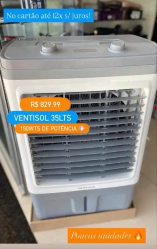 CLIMATIZADOR 35 litros ventisol