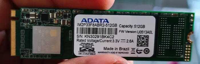 SSD NVME 512GB