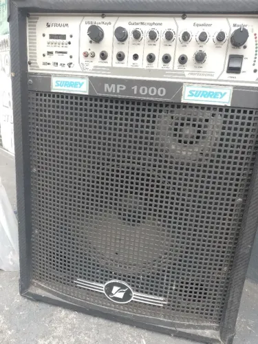 Caixa frahm modelo MP1000 toda completa e funcionando perfeitamente