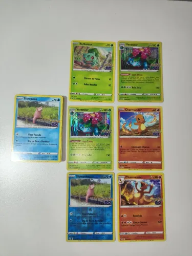 Lote Cartas edição especial pokémon Go 078