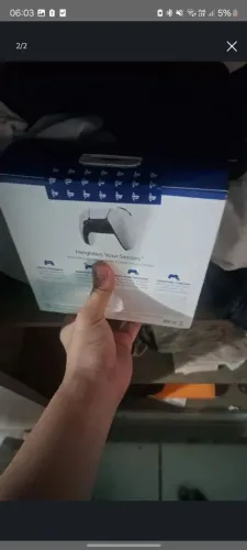 Controle ps5 lacrado!