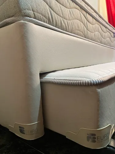Bicama de mola linho- off white viúvo padrão