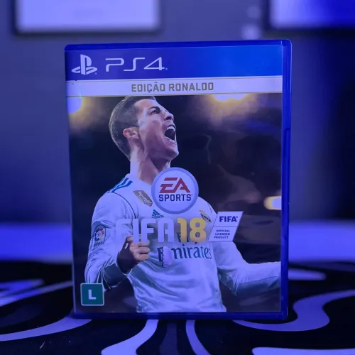 Fifa18 ps4 edição Ronaldo
