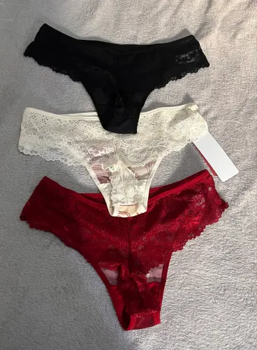 Kit calcinha fio duplo diamantes lingerie 