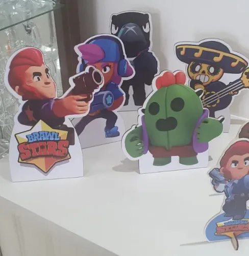Kit decoração Brow stars