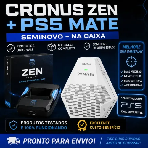 Cronus zen + ps5 mate por 12000