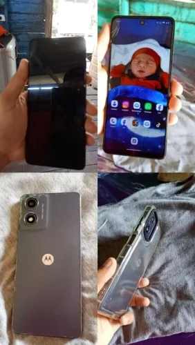 Celular moto g04s 450 n aparece a marca dele aqui por coloquei outra
