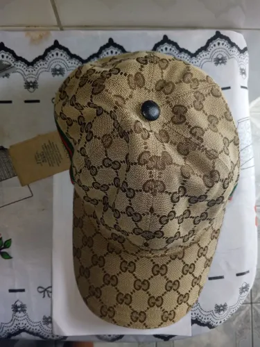 Boné Gucci Original Monograma GG Bege