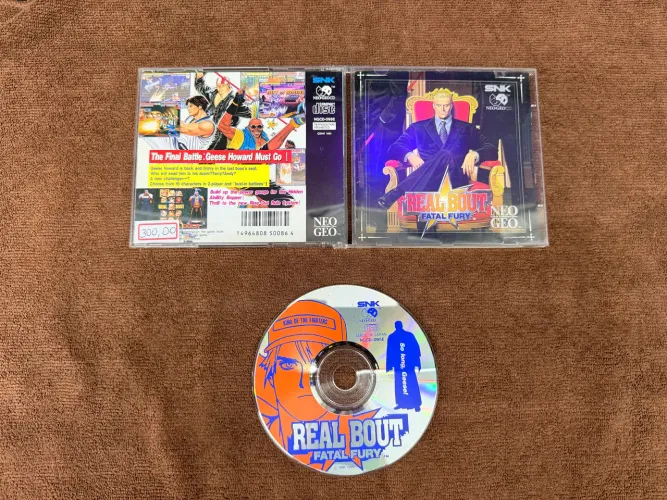 Real Bout Fatal Fury - Neo Geo CD - Original