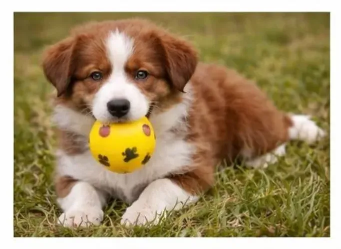 Border collie leal e focado