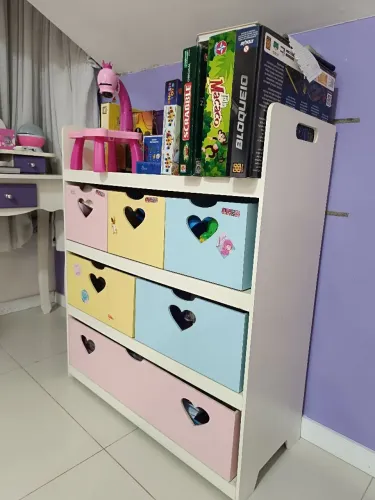 Porta Brinquedos MDF