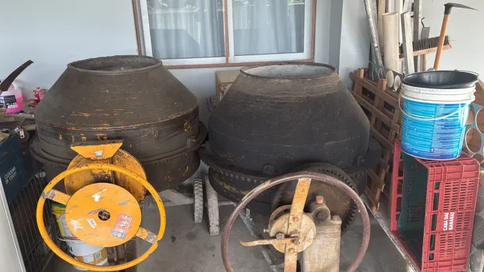 2 Betoneiras 400L Moritz e Menegotti - Oferta