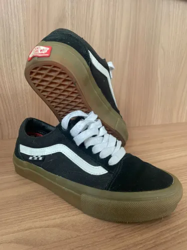 Tênis Skate Old Skool Black Gum
